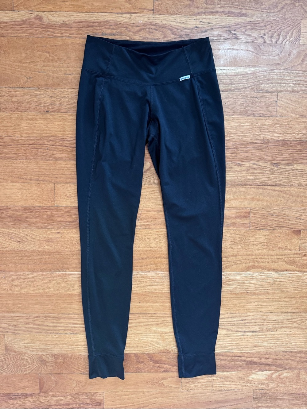 Patagonia Capilene Silkweight Base Layer Tight Black Women’s XS Outdoor Hiking